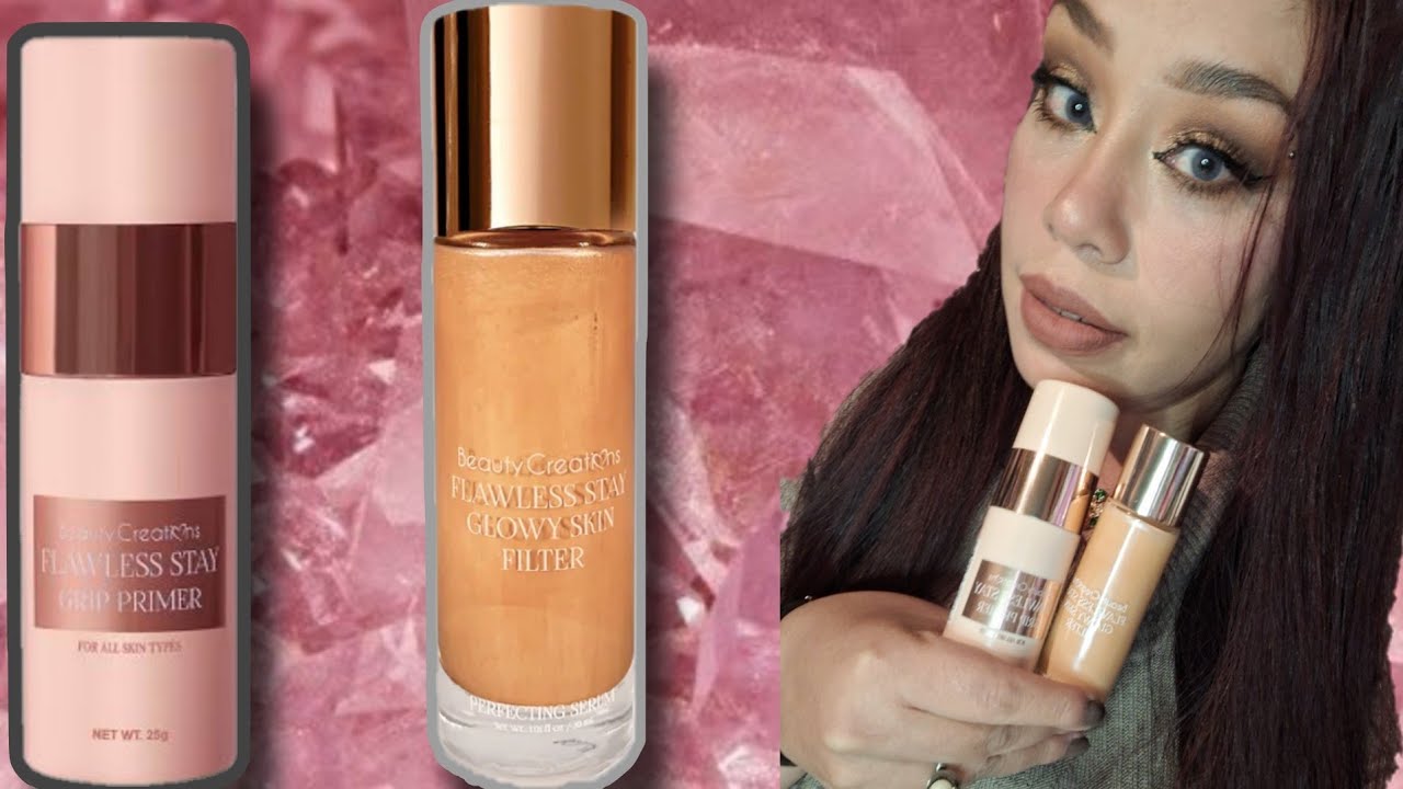 flawless primer y glowy skin filter de bequty creations
