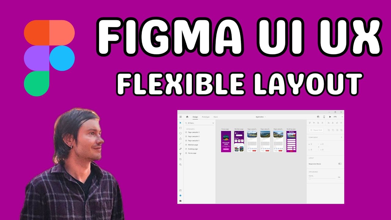Figma la disposition flexible