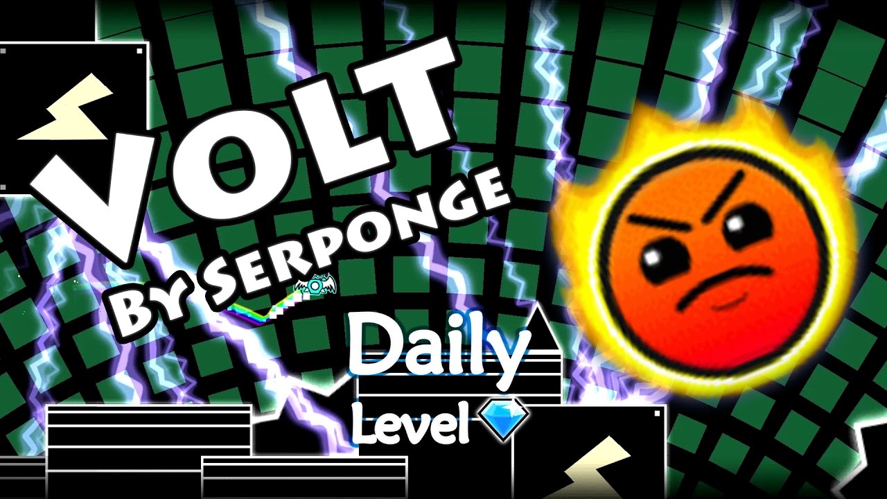 Geometry Dash - Volt (By Serponge) ~ Daily Level #71 [All Coins]
