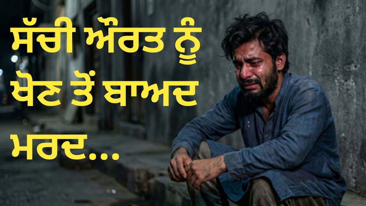 ਸੱਚੀ ਔਰਤ ਨੂੰ ਖੋਣ ਤੋਂ ਬਾਅਦ ਮਰਦ..😱 