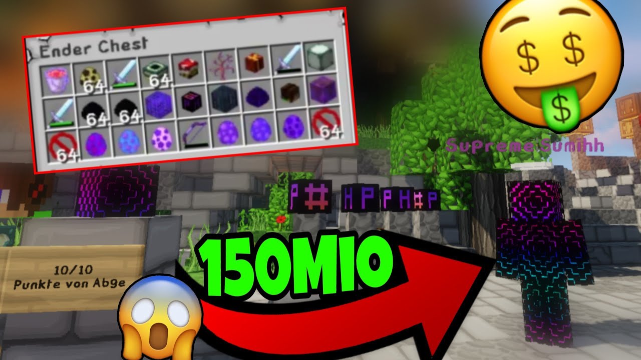 Mit dem REICHSTEN SPIELER im TS 🤑 / Wie viel ist deine EC Wert? GrieferGames (Minecraft/Deutsch)