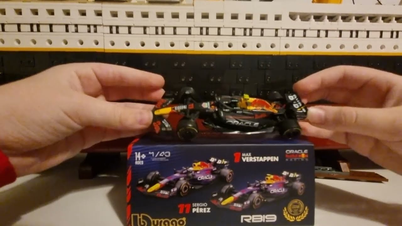 Bburago f1 1/43 Oracle Redbull Racing RB19 las vegas MV1