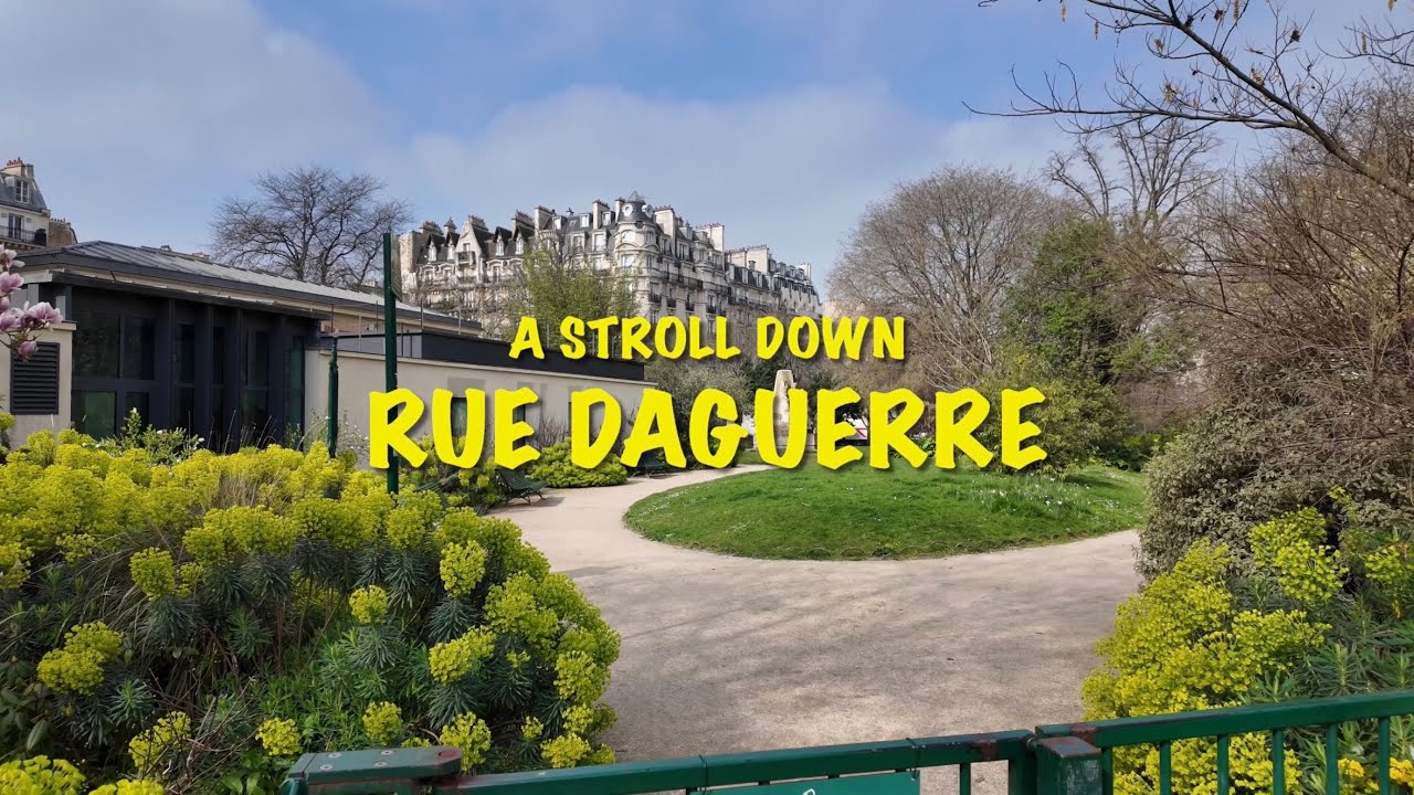 A Flâneur’s Stroll Down Rue Daguerre 🌿 Paris 14ème