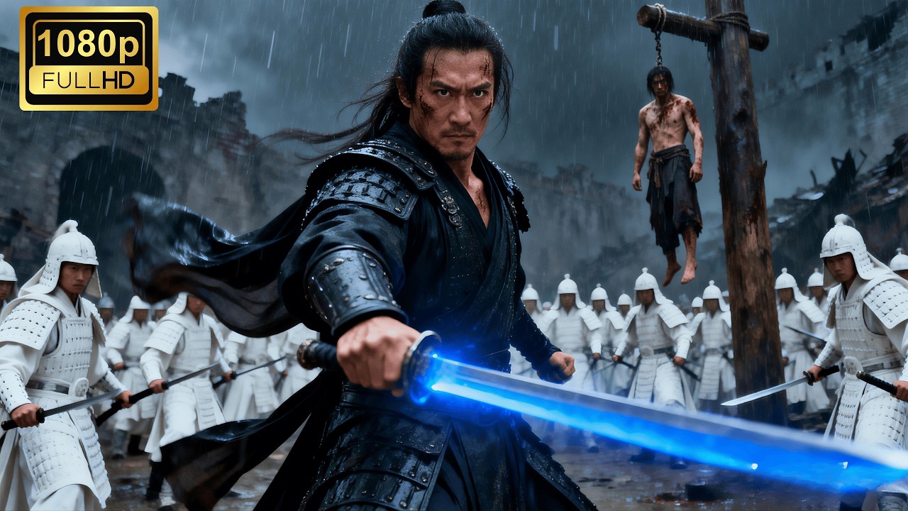 【2026武侠电影】战神落魄将士被吊受辱，他单枪匹马闯敌营，反杀一万祭忠魂🔥#chinesedrama #movie #功夫 #动作 #kungfu #电影 #武侠