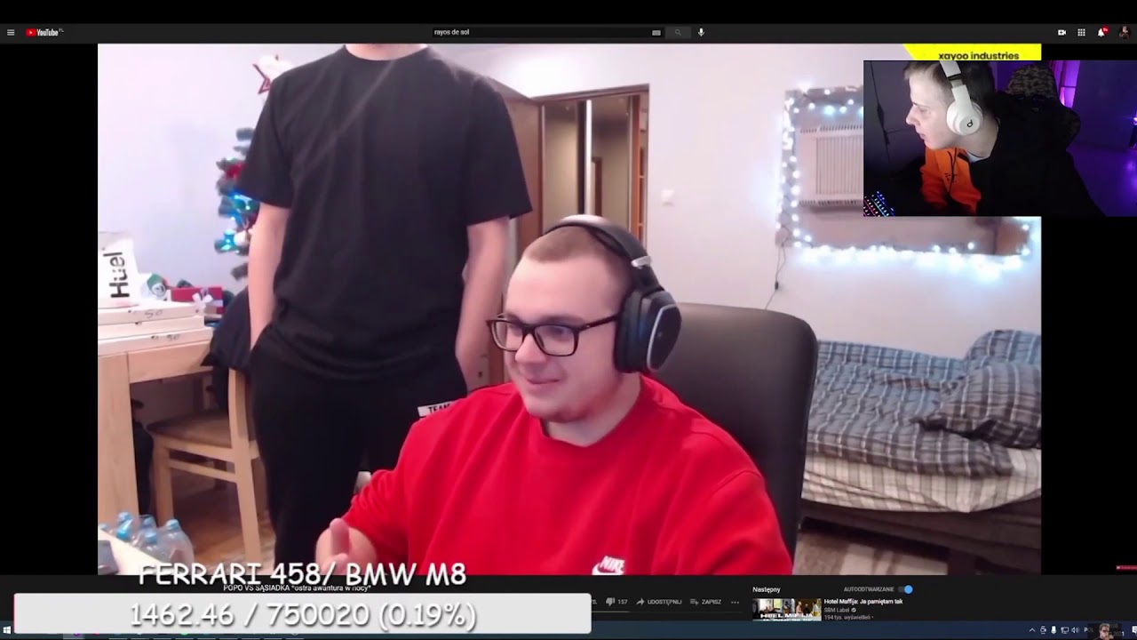 NITRO ogląda POPO vs SĄSIADKA *walenie w grzejnik*
