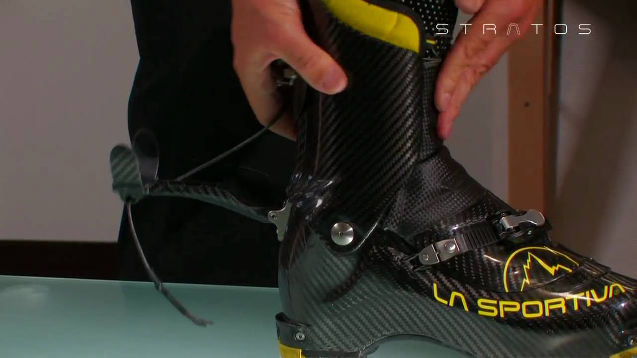La Sportiva presenta Stratos, lo scarpone da sci alpinismo in carbonio