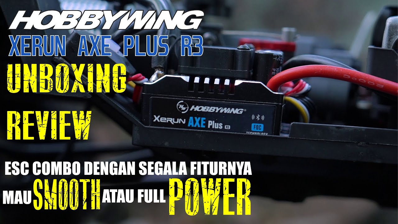 Hobbywing Xerun Axe R3 Plus Review Esc Combo Terbaru