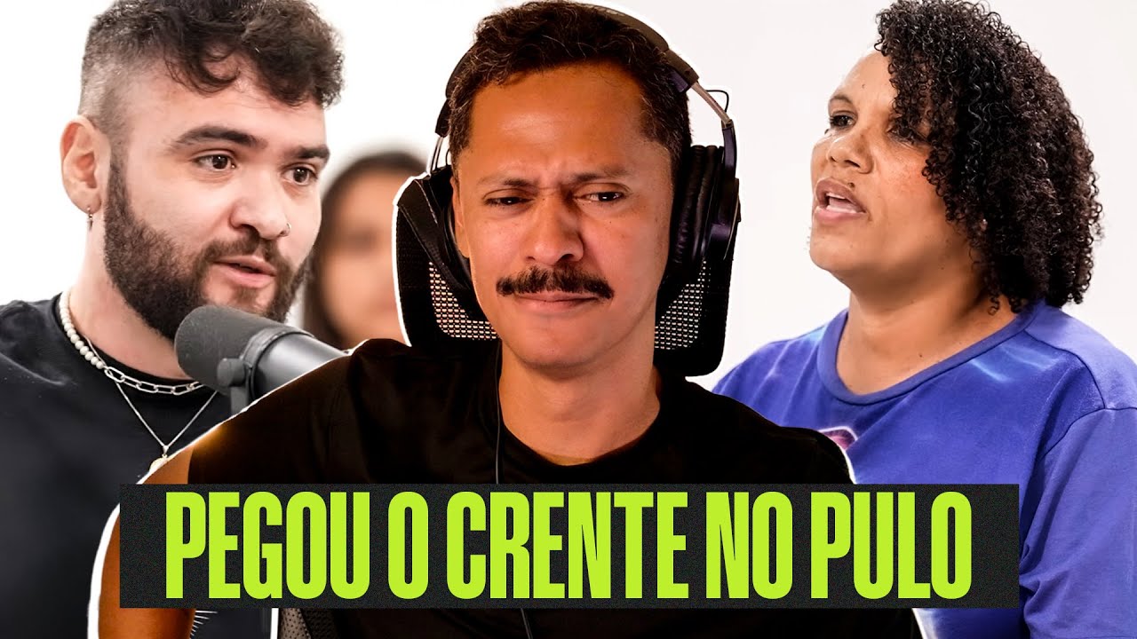 TIAGO SANTINELI vs 20 CRENTE: DEBATE PEGOU FOGO | CORTES