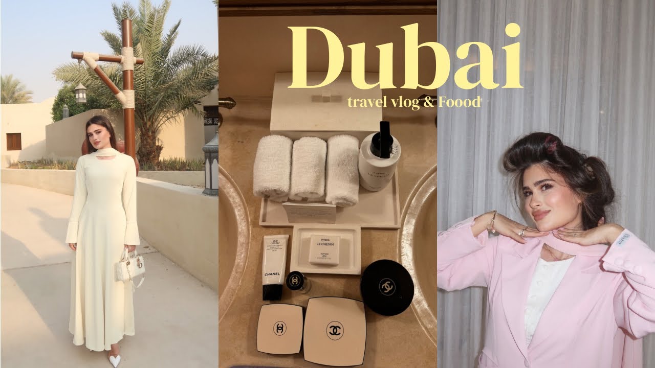 فلوق دبي | DUBAI VLOG رجعت للون شعري الطبيعي اخيرا🥺 