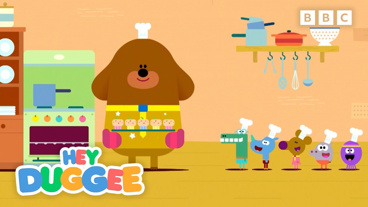 🔴LIVE: Bake Cupcakes With Duggee And The Squirrels 🧁🧡 | Hey Duggee