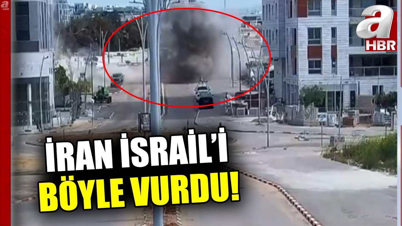 İran'dan Yeni Saldırı Dalgası! OR YEHUDA Bölgesine İran Füzesi Düştü! | A Haber