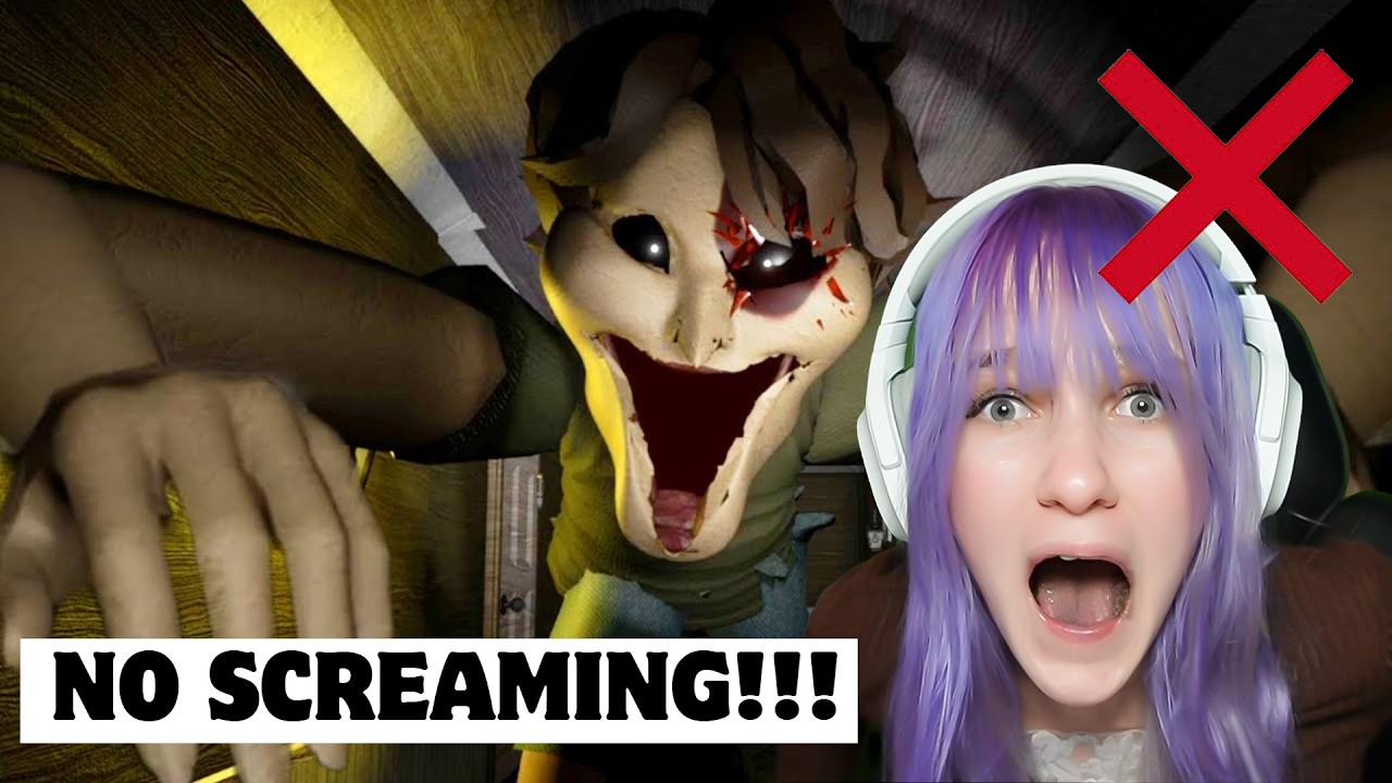 HORROR GAMES BUT I CANT SCREAM