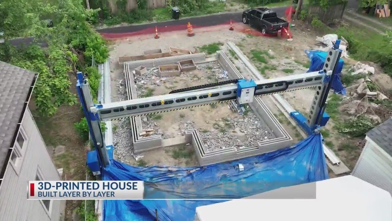 3D-printed house comes to Columbus
