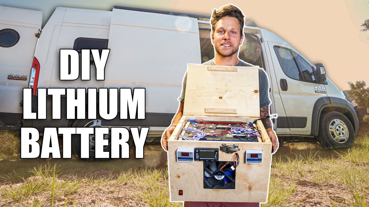 How To Build A Temperature Controlled Lithium Battery For Your Van On A Budget