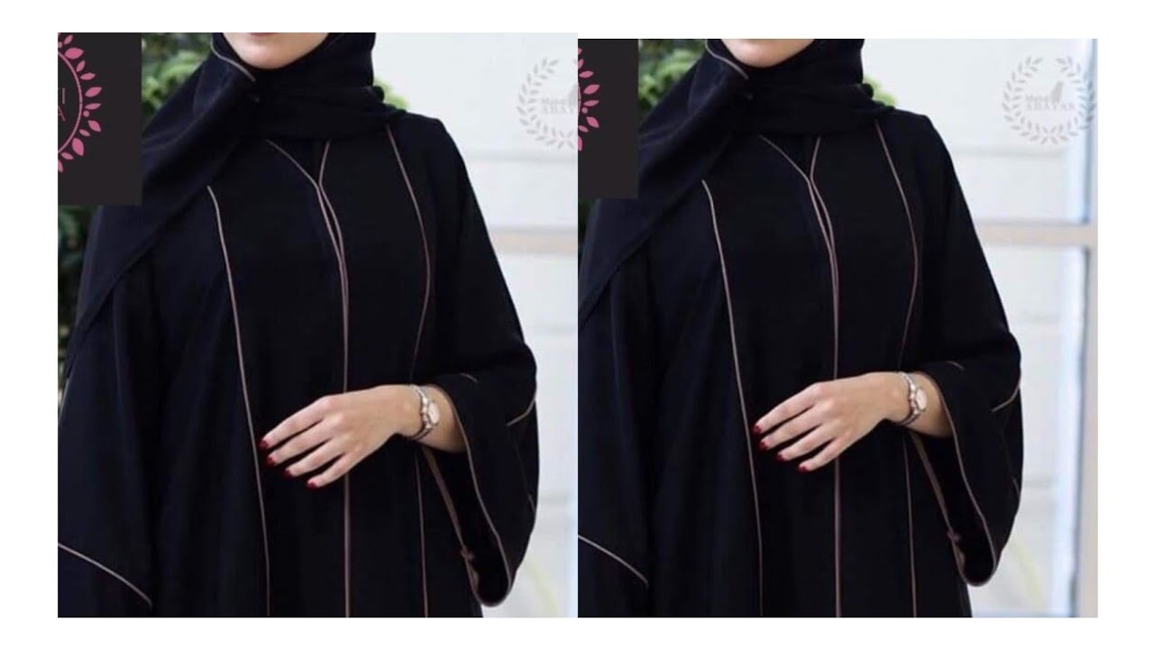 طريقة تفصيل 💯 عباية انيقة💥 وجميلة بطريقة سهلة جدا ودون تعقيدات😍🥰