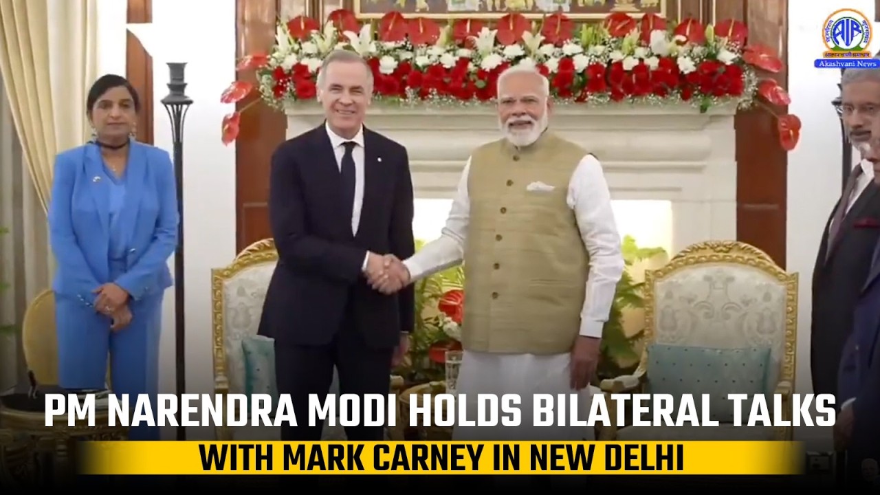 PM Narendra Modi Holds Bilateral Talks with Mark Carney in New Delhi