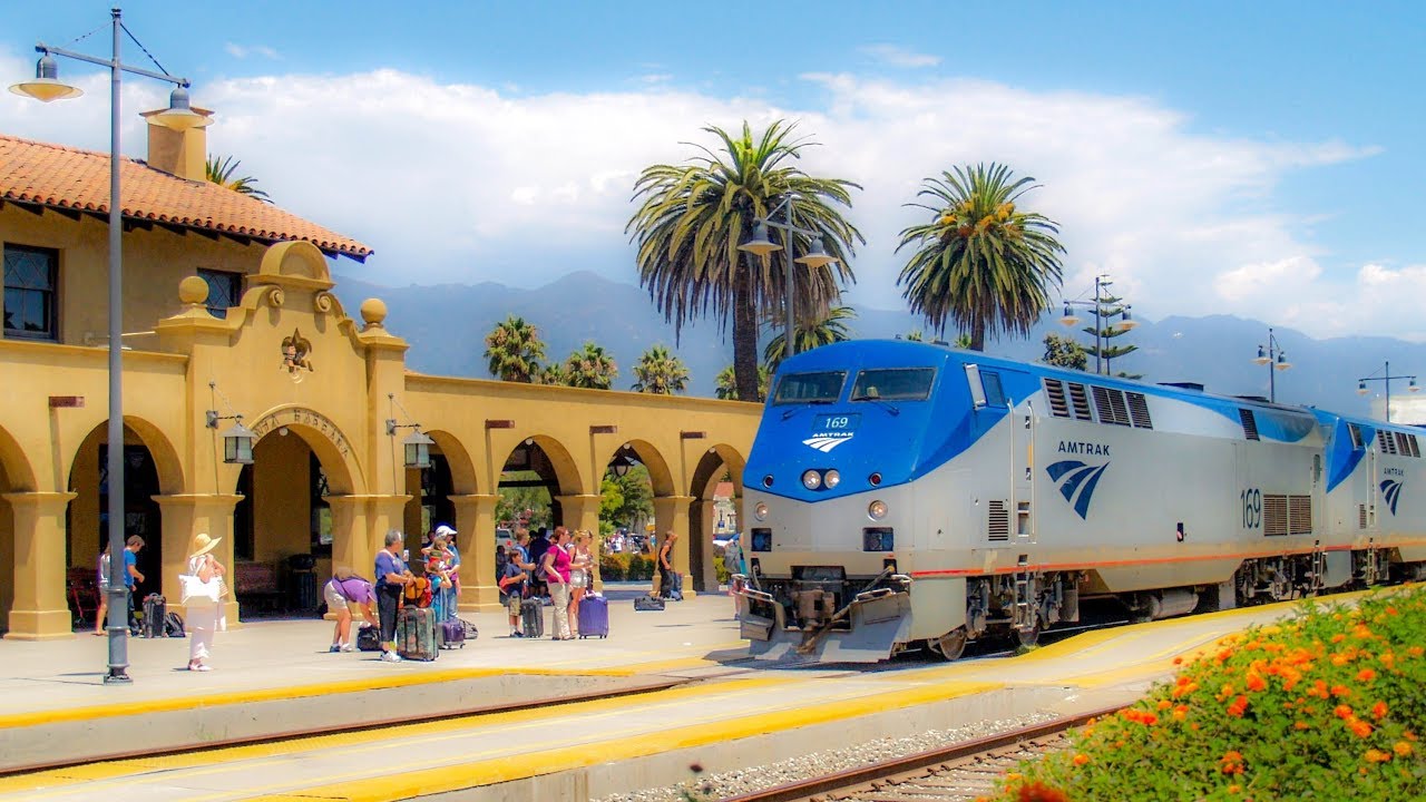 A Walk Around Santa Barbara's Amtrak Station