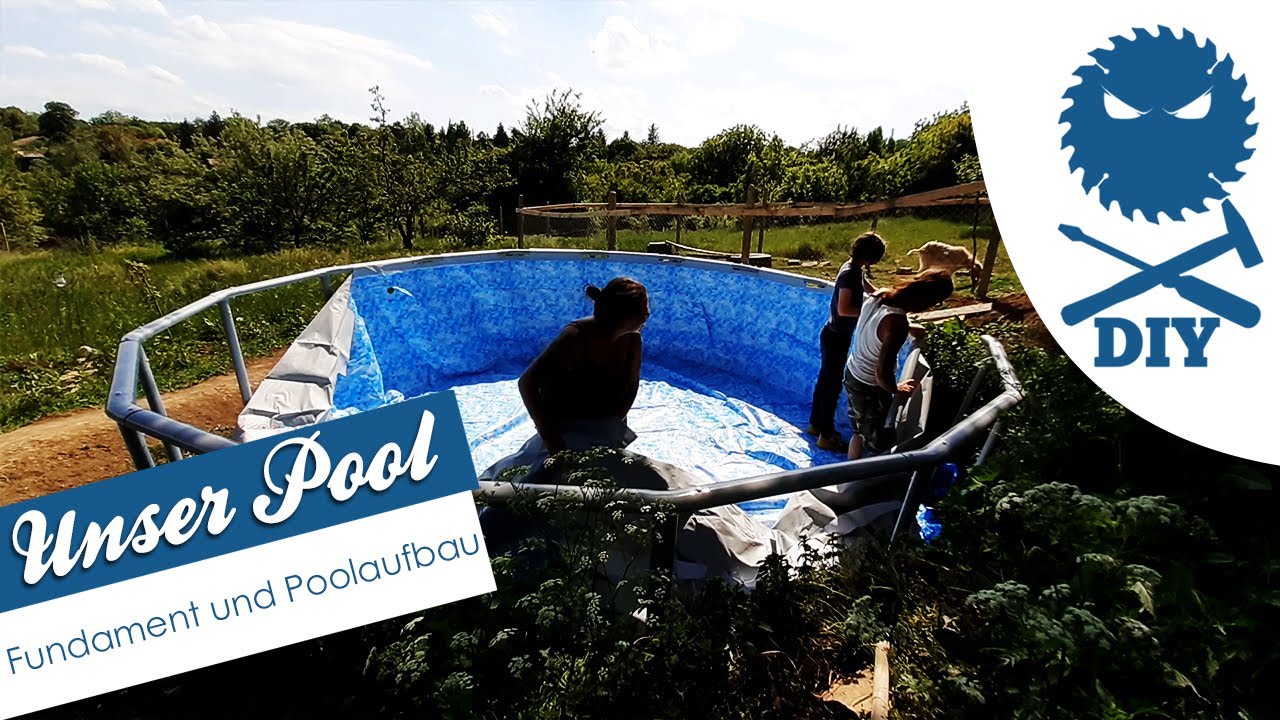 Unser Pool🌊 Fundament und Poolaufbau | DIY | Neues aus Bulgarien | undweg2016