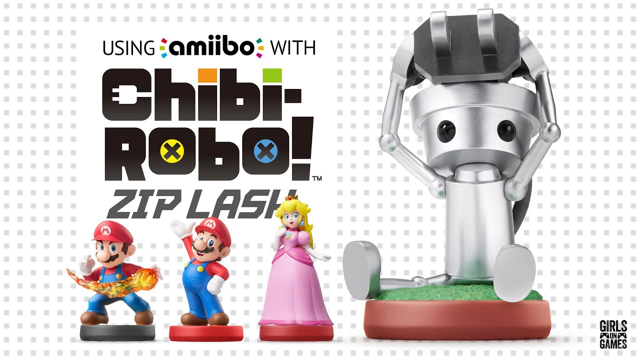 Using Amiibos with Chibi-Robo! Zip Lash