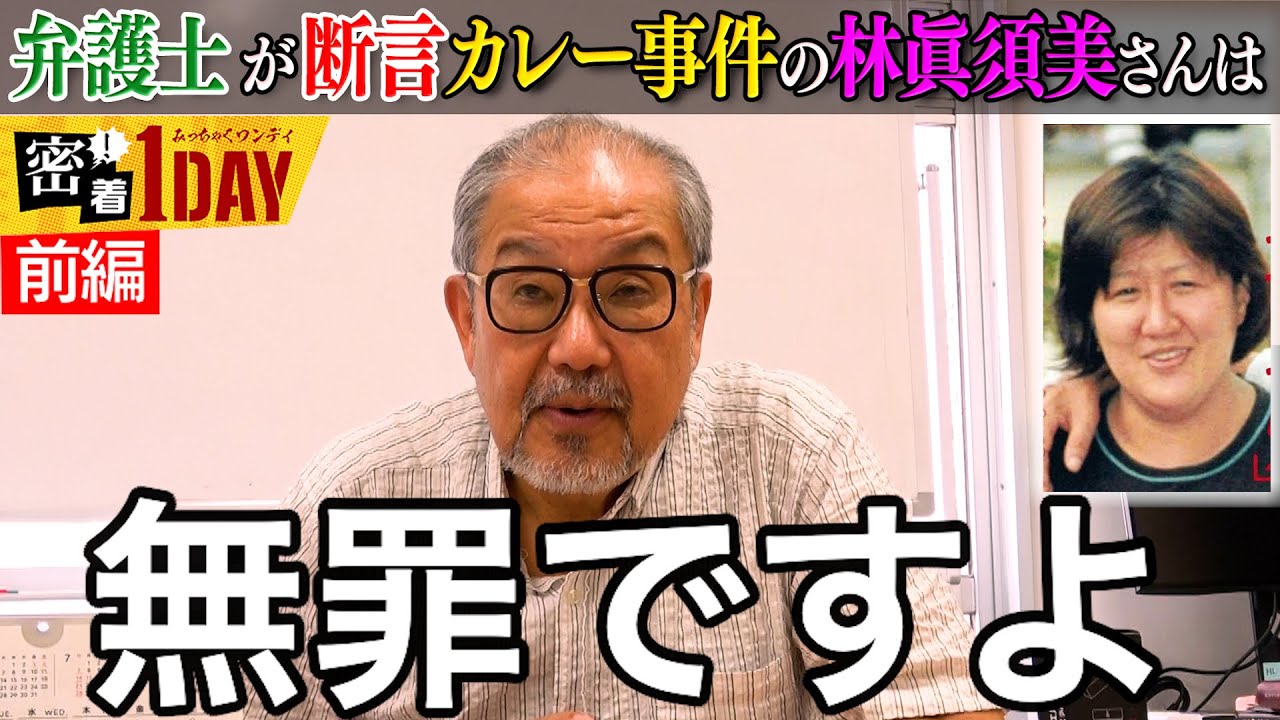 担当弁護士が語った和歌山毒物カレー事件の死刑判決の不当性。無罪の人が死刑になる事があってはなりません。裁判のシステムが冤罪を生む可能性がある事とマスコミの情報統制で民衆の総意を操作できる事が分かり驚愕