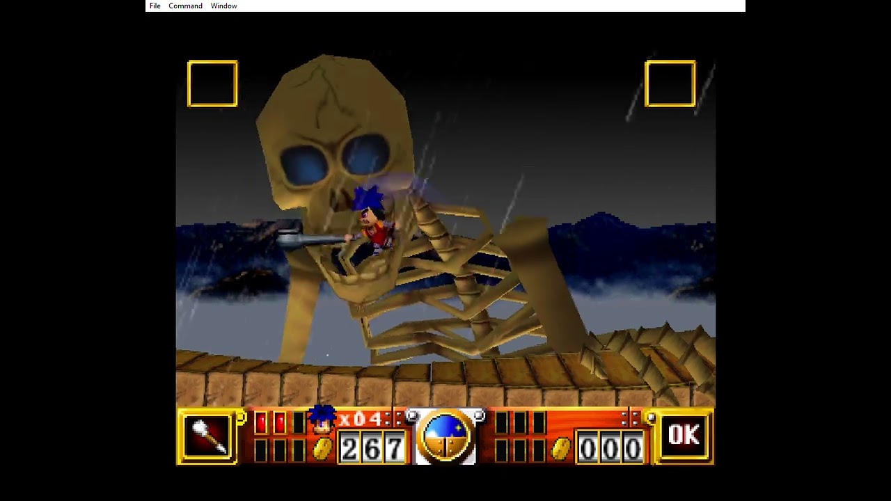 Goemon's Great Adventure: Gashadokuro miniboss