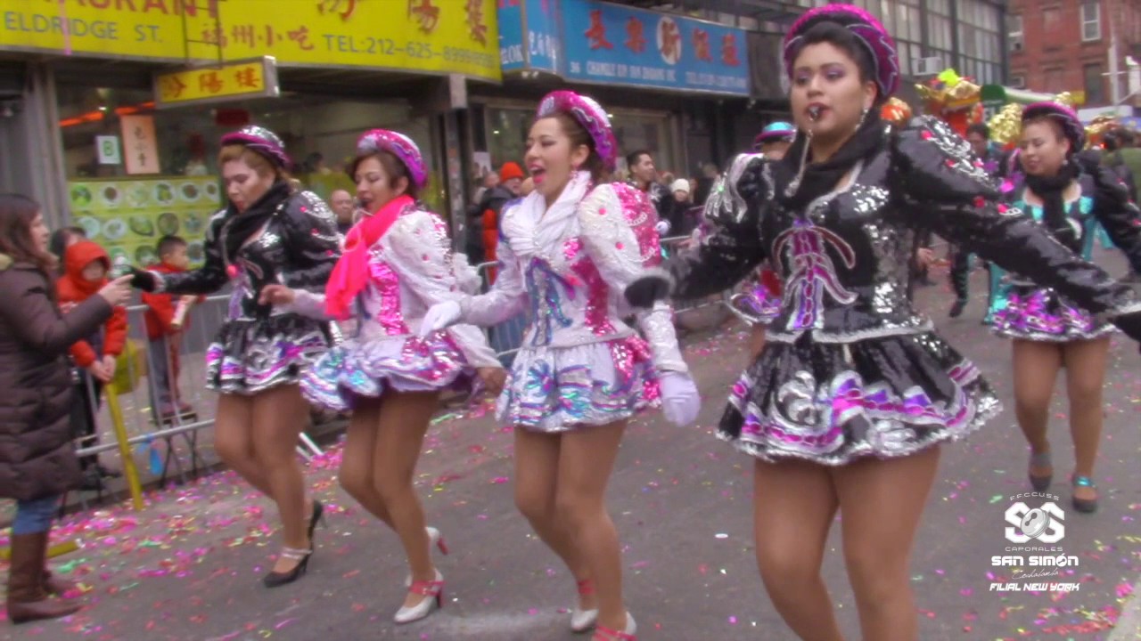 Caporales San Simón NY - Lunar New Year Parade 2017