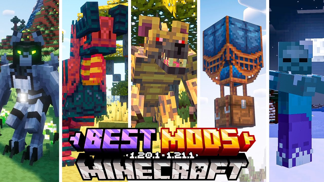 ⭐Top 10 Nuevos MODS para MINECRAFT ⭐1.20.1 - 1.21.1 - PARTE 4