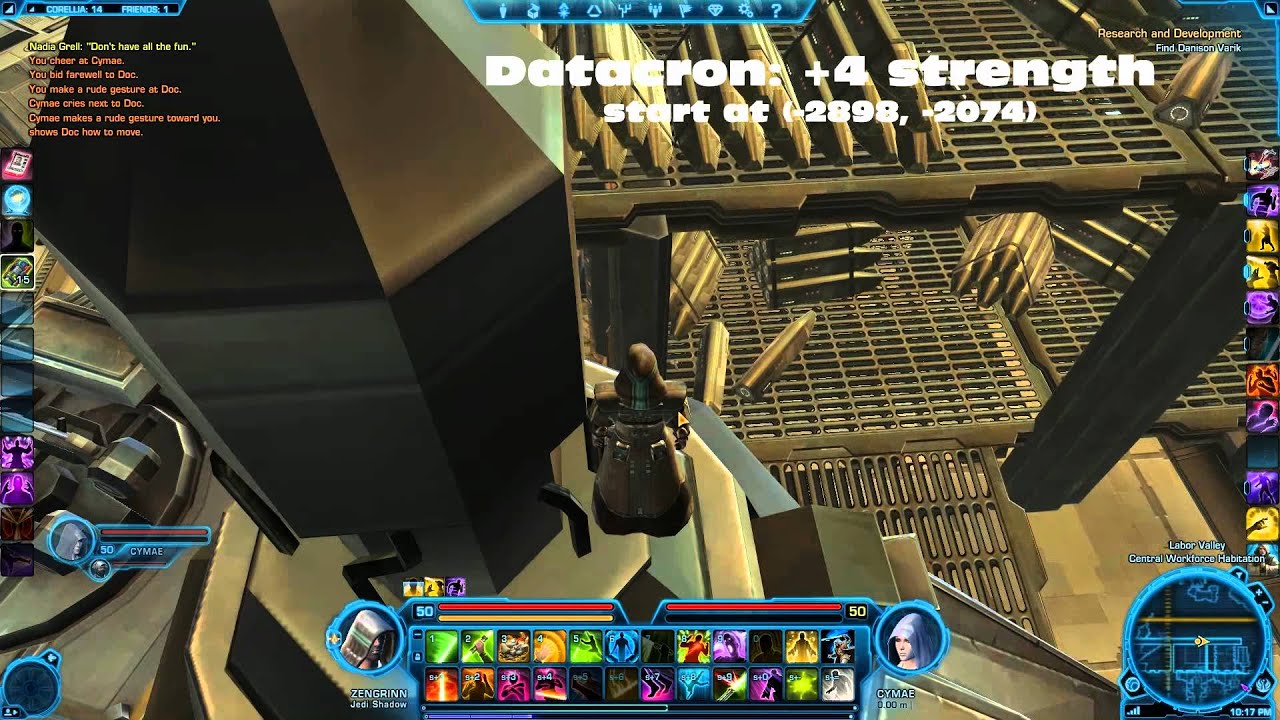 SWTOR Datacron Locations - Corellia (Republic)