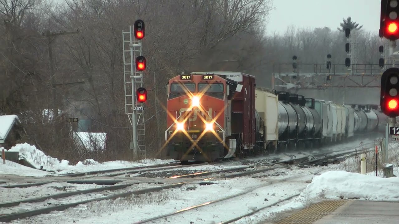 CN Train 322 Eastbound February 6, 2026