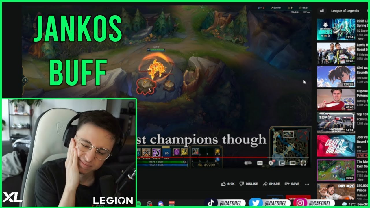 Caedrel Reacts To Mini Olaf Rework (Broken?)