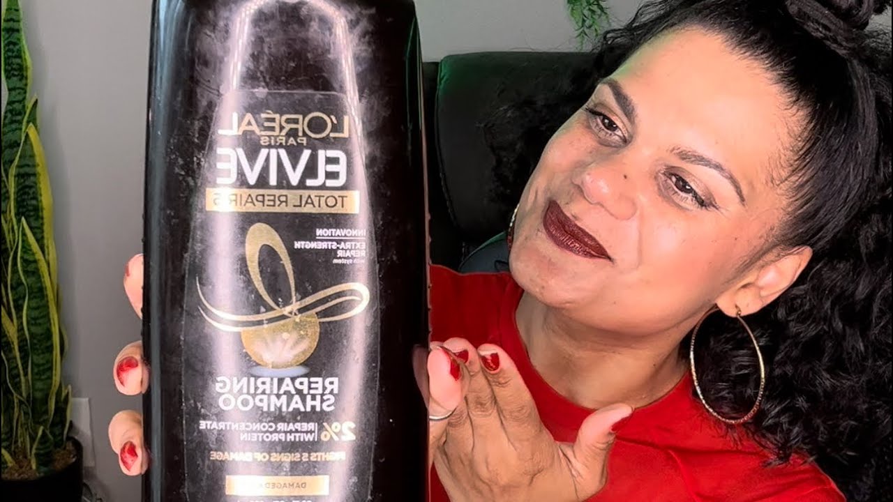 L’Oreal Elvive total repair shampoo 🧴 para cabello dañado 👌😍