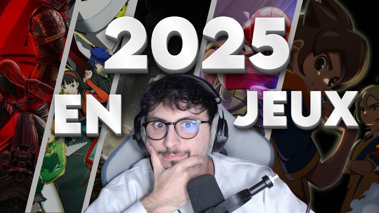 Retrospective des JEUX VIDEO fait en 2025!