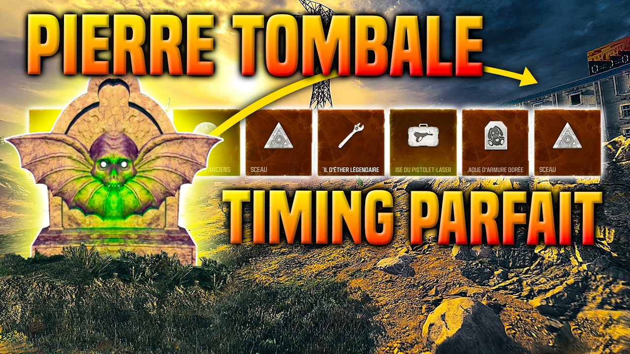 MW3 Zombie - LA PIERRRE Tombale pour TOUTES les PLATFORMES