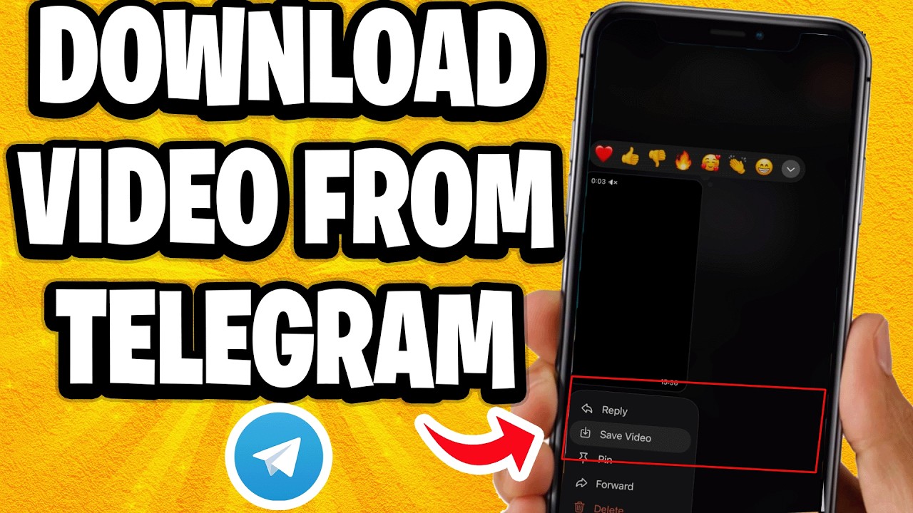 Как скачать видео из Telegram?
