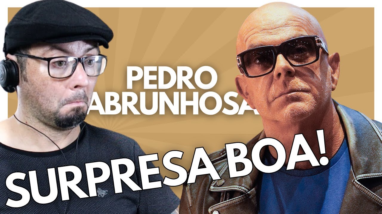 Muzyk reaguje na rock PEDRO ABRUNHOSY - ROBIENIE CZEGO JESZCZE NIE ZOSTAŁO ZROBIONE