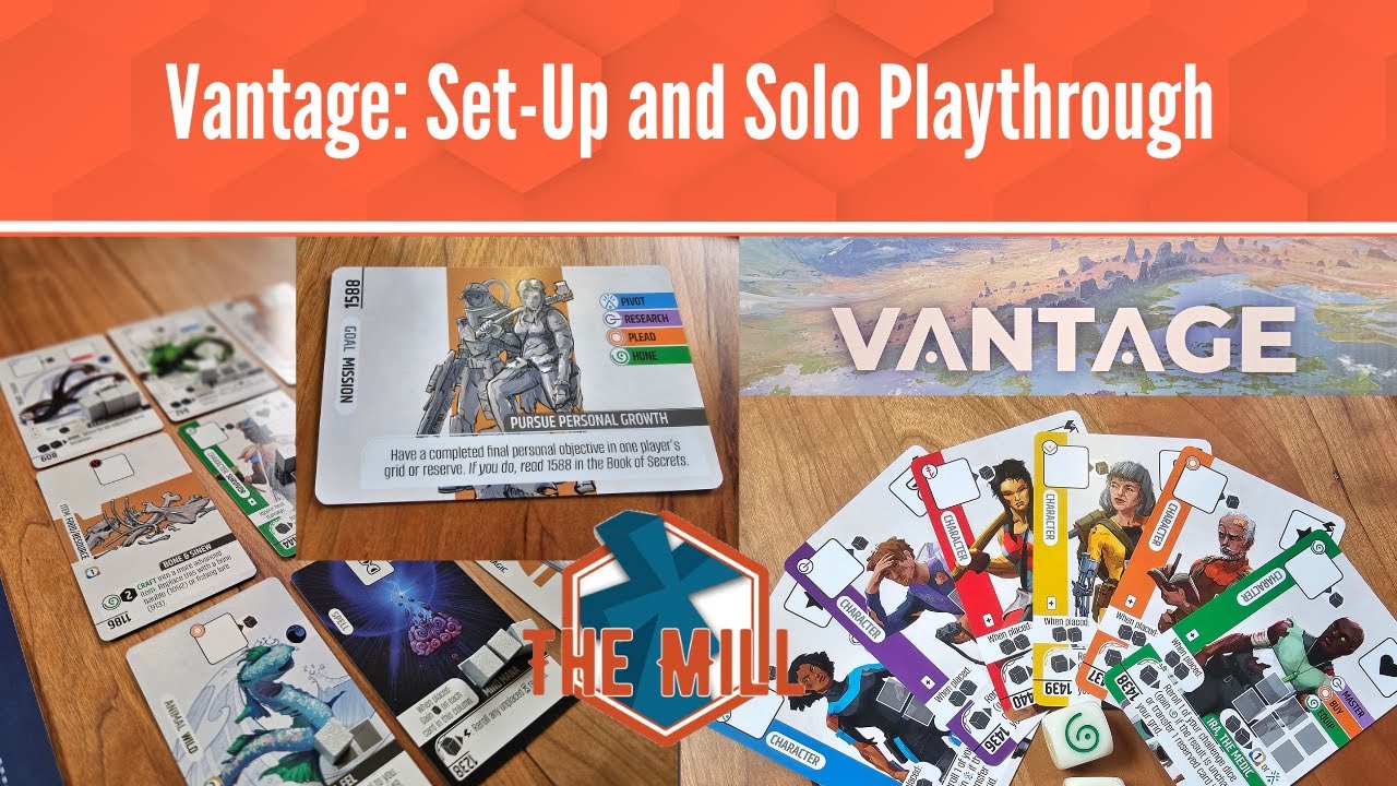 Vantage: Set-Up and Solo Playthrough