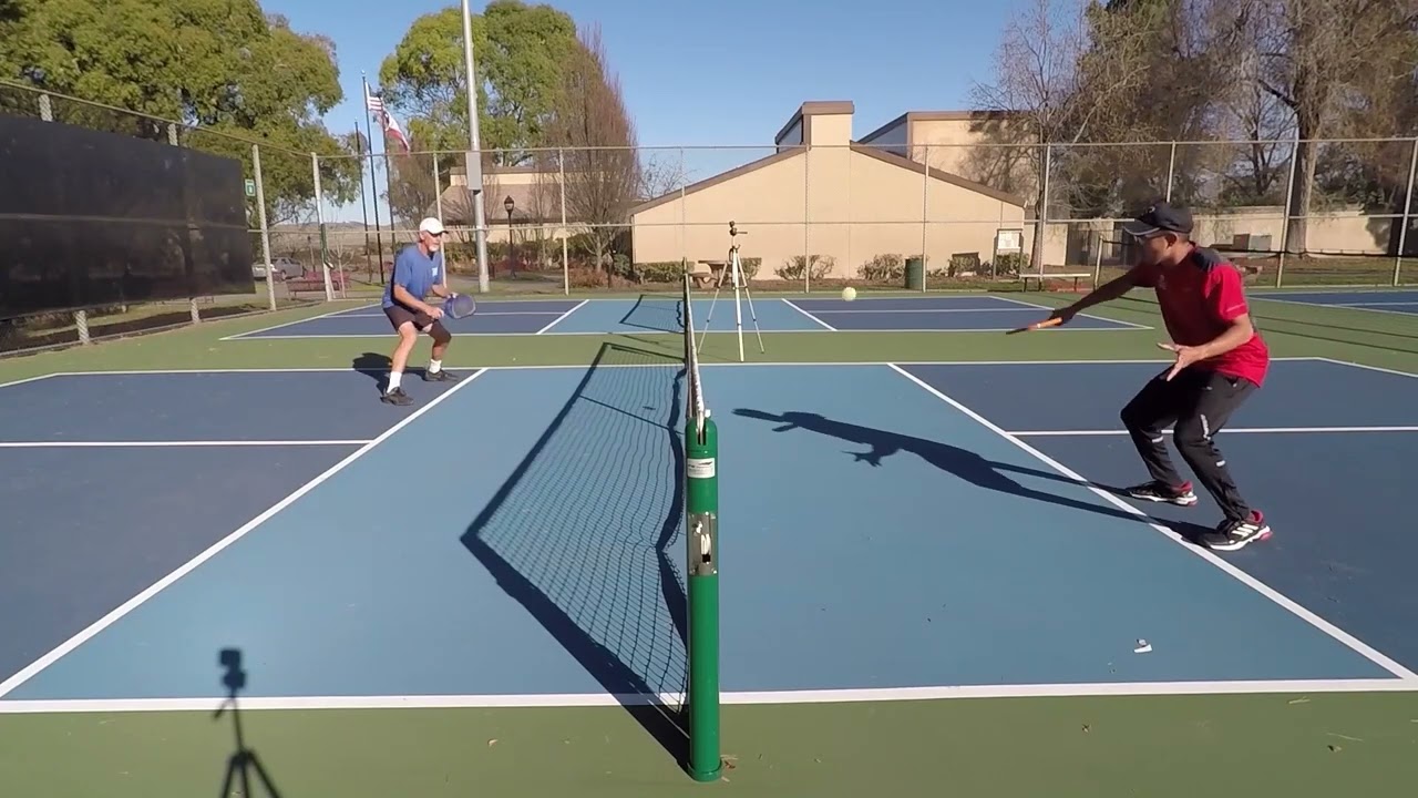 Pickleball Chip and Catch Skill www.pickleballshotsandstrategies.com