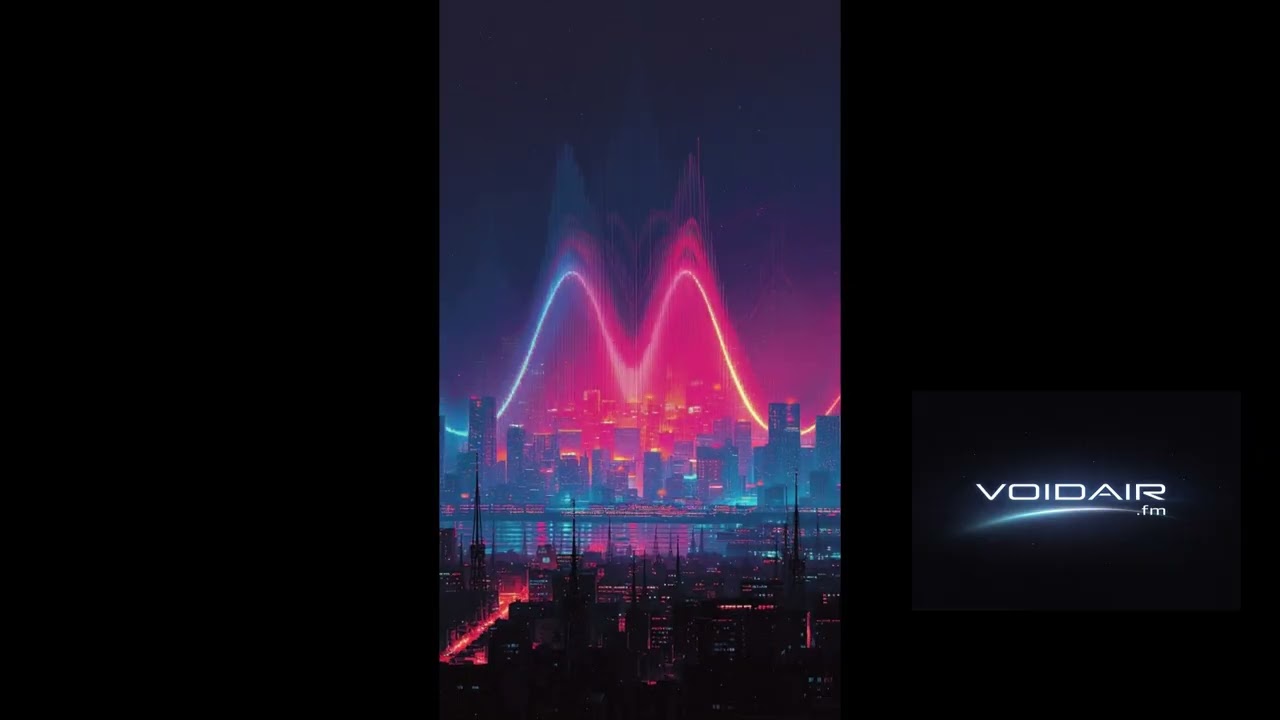 MIDNIGHT FREQUENCY 📡 Synthwave x EDM | Female Vocals | Retro Sci-Fi Story