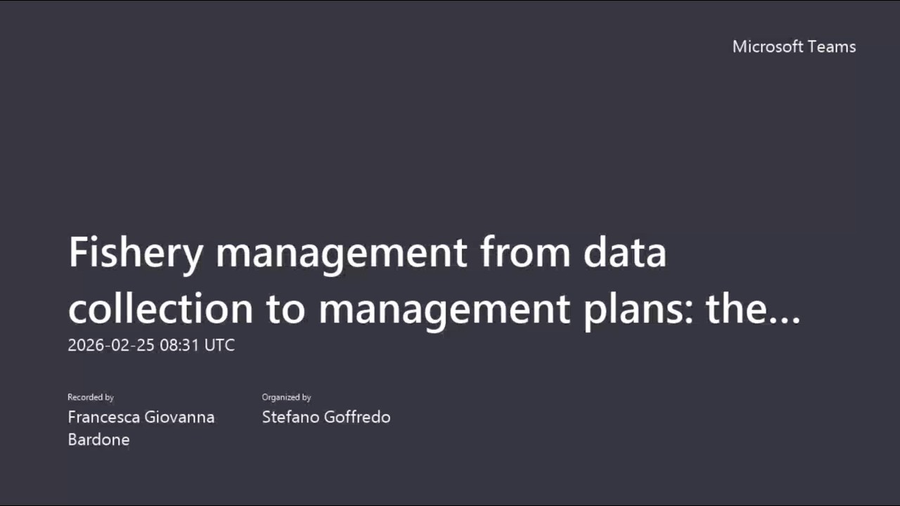 Fishery Management in the Adriatic Sea: From Data Collection to Management Plans