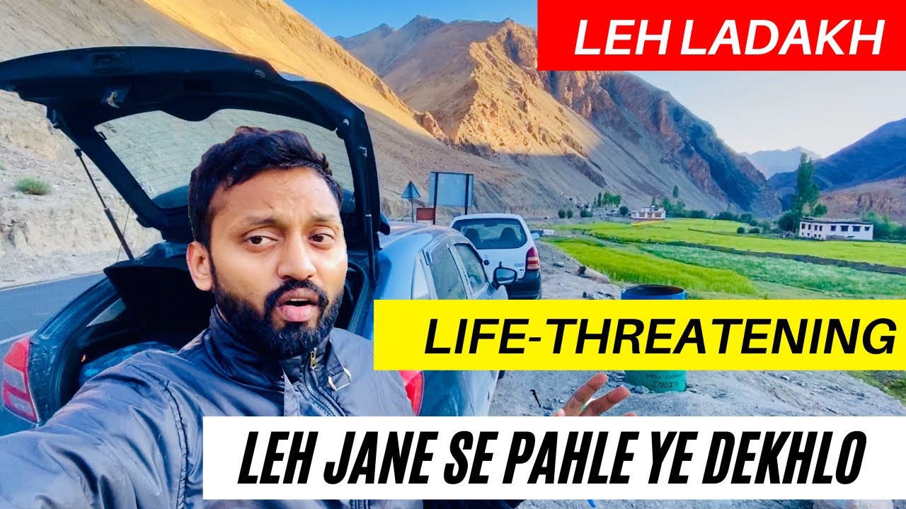 Watch this before leh trip 😟 | leh trip from delhi | leh trip for first time