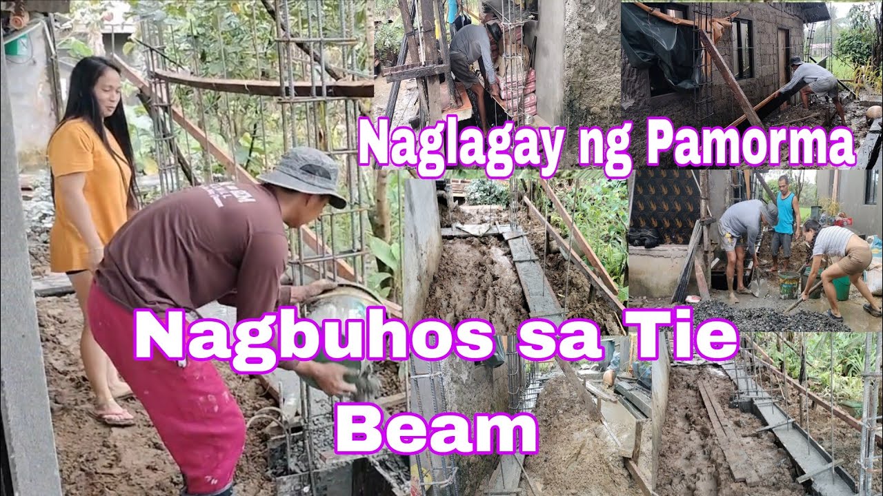 Day 5 Nag Buhos ng Tie Beam Vlog#703