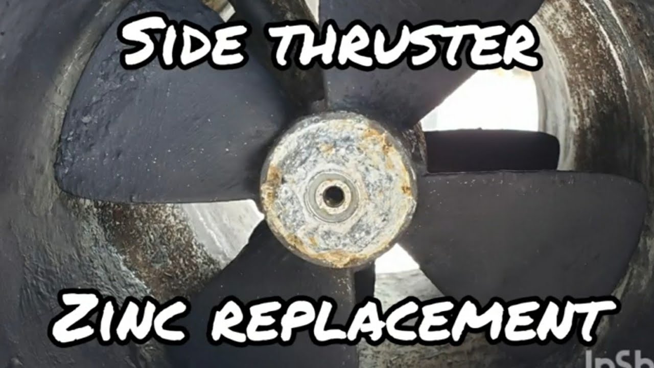 Side Power Thruster Zinc Replacement