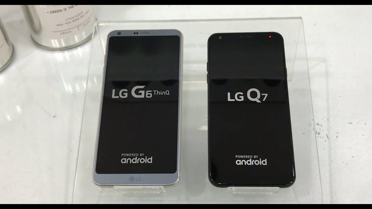 LG Q7 vs G6 Speed comparison test (LG Q7 vs G6 속도비교 테스트)