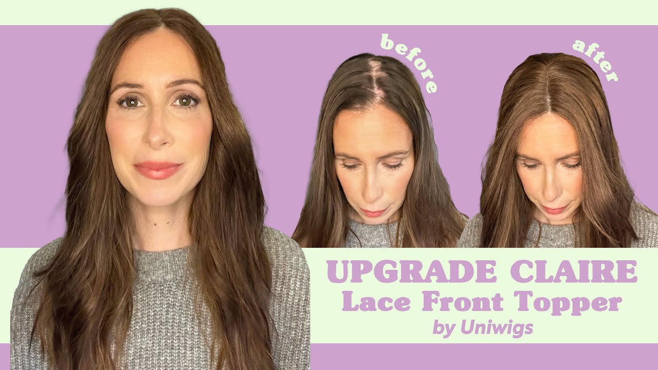 Lace Front Topper | Upgrade Claire by Uniwigs-- How Realistic Does It Look?