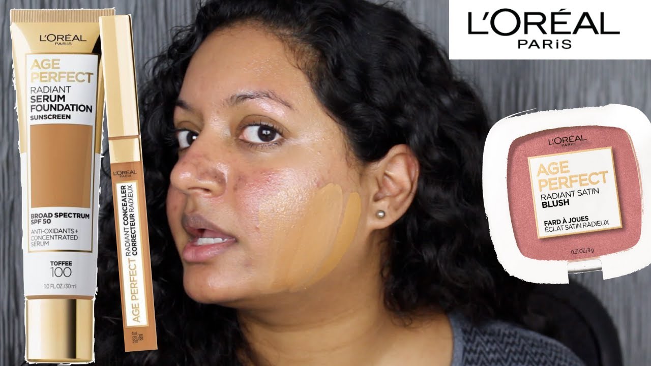 L'Oreal Paris Age Perfect Radiant Serum Foundation with SPF 50 Review