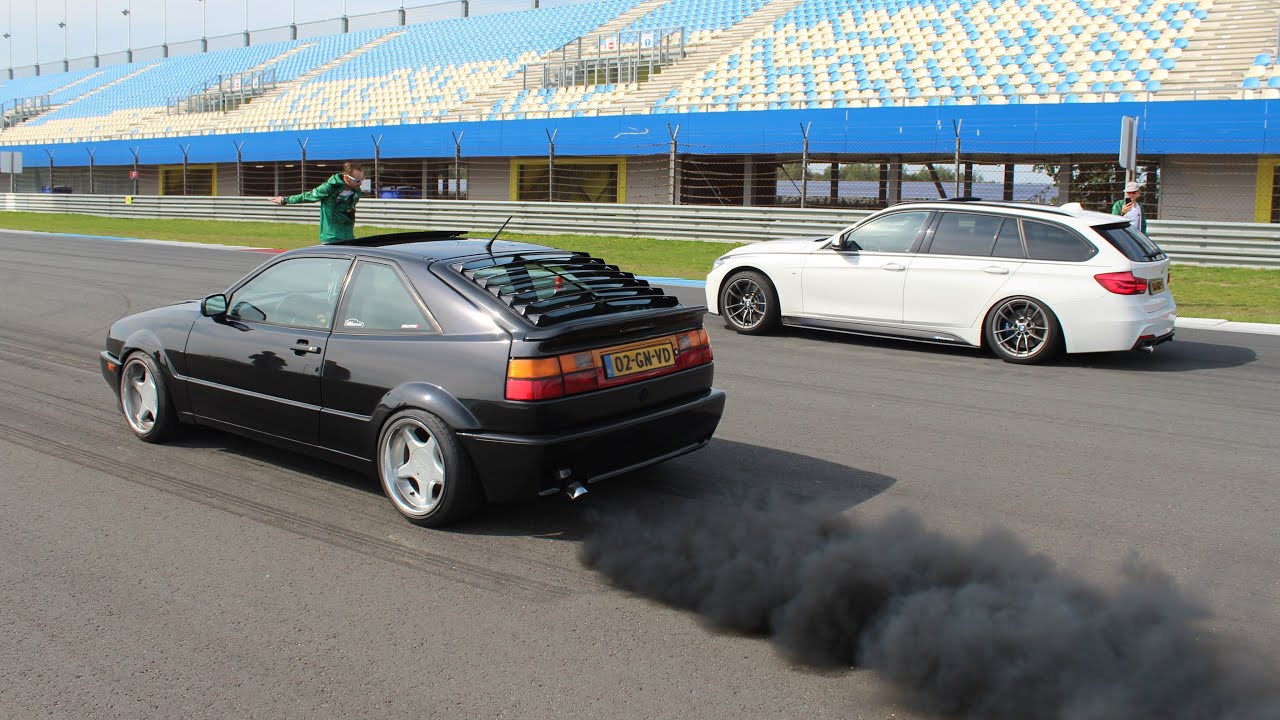 +250HP DIESEL VW Corrado VS. BMW 335d | Modified car Drag Races 2020