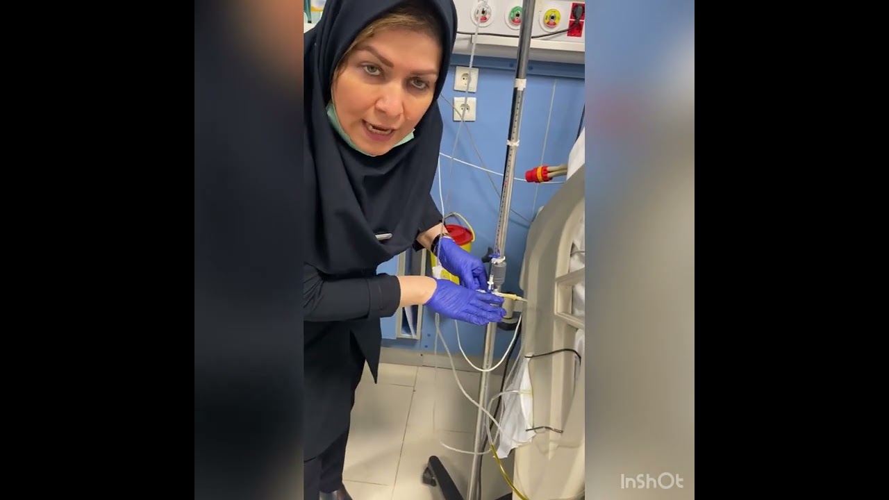 @CVP اندازه گیری فشار ورید مرکزی