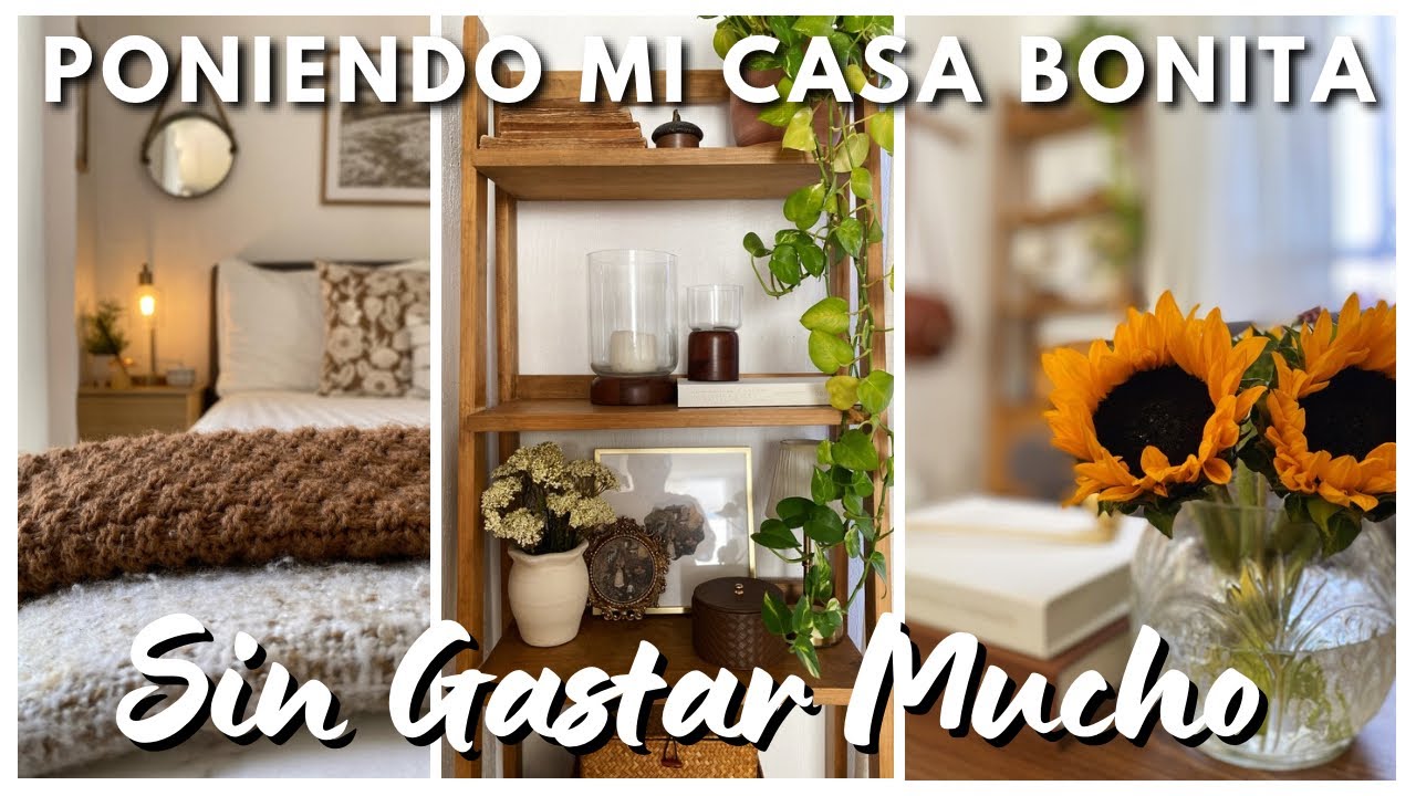🌻Poniendo mi casa bonita SIN gastar mucho con ideas simples rotando la decoración que ya tengo y ➕