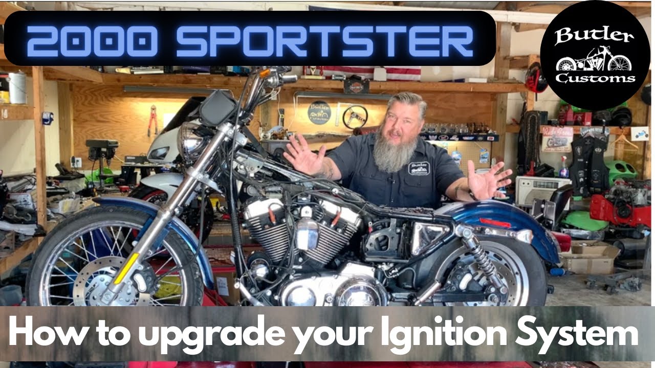 2000 Sportster Complete Ignition System Upgrade to a Single Fire Ultima Ignition System.