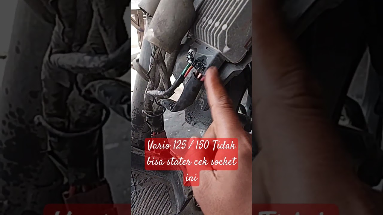 Vario 125 / 150 Tidak Bisa Stater Cek Yang Ini Dulu #shorts